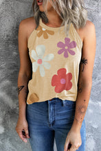 Load image into Gallery viewer, Floral O Neck Tank - Rhode Island Surf Co.
