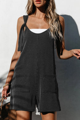 Striped Knotted Romper - Rhode Island Surf Co.