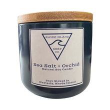 Load image into Gallery viewer, Sea Salt + Orchid Candle 8 oz  Ceramic
