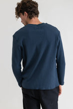 Load image into Gallery viewer, Classic Waffle Knit (Worn Navy) - Rhythm.