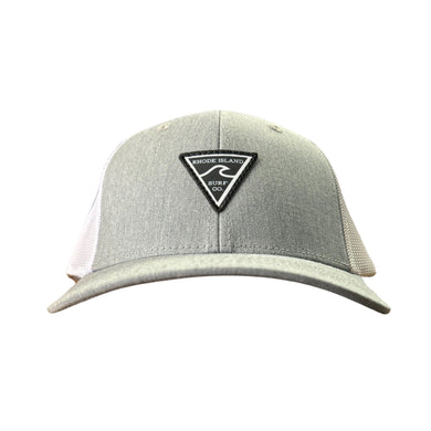 Trucker Hat (Grey/White) - Rhode Island Surf Co.