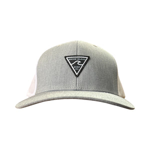 Youth Trucker Hat (Grey/White) - Rhode Island Surf Co.