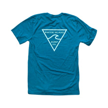 Load image into Gallery viewer, RISC Premium Tee in Teal Triblend - Rhode Island Surf Co.