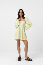 Load image into Gallery viewer, Magnolia Floral Long Sleeve mini Dress - Rhythm