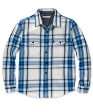 Load image into Gallery viewer, Men’s Blanket Shirt (Cloud Small Carrick Plaid) - Outerknown