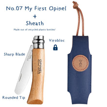 Load image into Gallery viewer, No. 7 My First Opinel Knife &amp; Sheath - Opinel