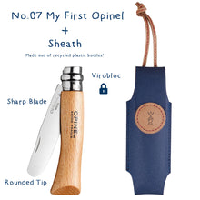 Load image into Gallery viewer, No. 7 My First Opinel Knife & Sheath - Opinel