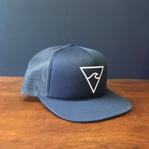 Triangle Logo Foam Trucker Hats - Rhode Island Surf Co.