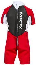 Load image into Gallery viewer, Children's Access 2mm Back Zip Spring Suit Red/Black -Hyperflex