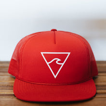 Load image into Gallery viewer, Triangle Logo Foam Trucker Hats - Rhode Island Surf Co.