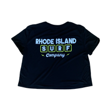 Load image into Gallery viewer, Marquee Tee (black) - Rhode Island Surf Co.