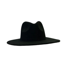 Load image into Gallery viewer, Solid Panama Hat- Black