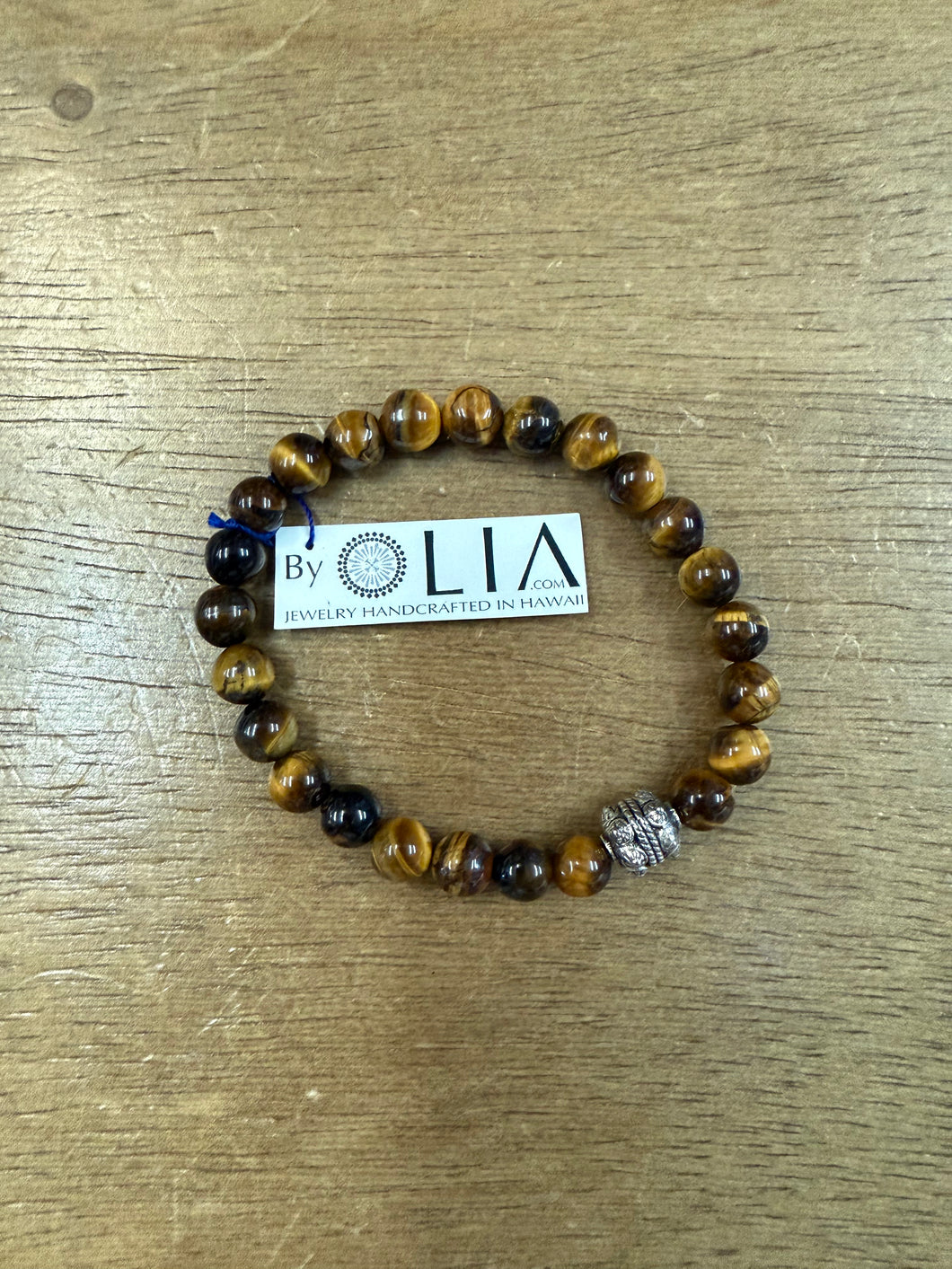 Tiger's Eye Beads Bracelet - Olia
