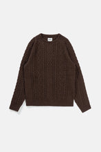 Load image into Gallery viewer, Mohair Fishermans Knit (Brown) - Rhythm.
