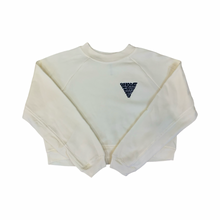 Load image into Gallery viewer, Women’s Beaches Cropped Crewneck (Pale Yellow) - Rhode Island Surf Co.