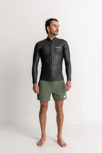 Classic Retro Front Zip Wetsuit Jacket - Rhythm