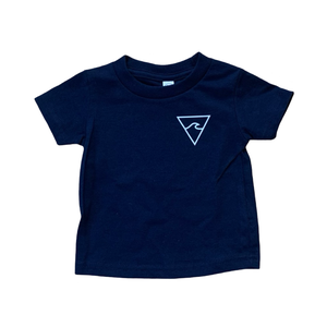 Baby Tee Navy Blue- Rhode Island Surf Co.