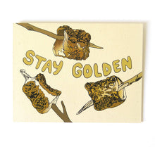 Load image into Gallery viewer, Stay Golden Card