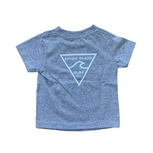 Baby Tee Grey- Rhode Island Surf Co.