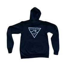 Load image into Gallery viewer, Shop Pullover Hoodie (Black) - Rhode Island Surf Co.