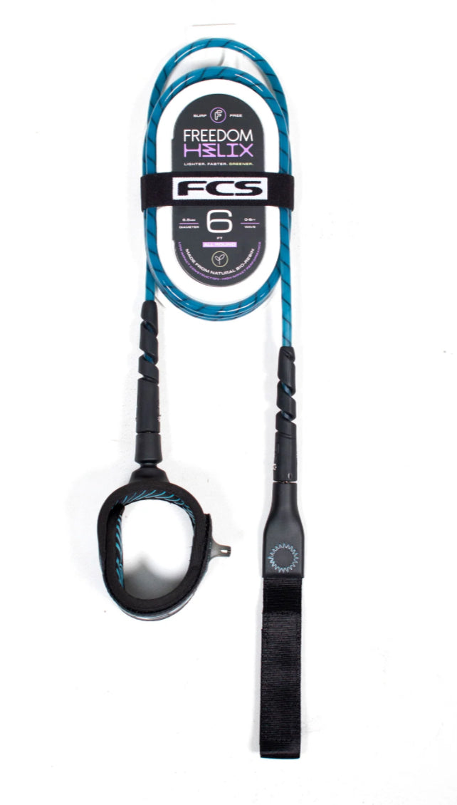 FCS FREEDOM HELIX LEASH - ALL ROUND Sizes & Colors -FCS