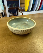 Load image into Gallery viewer, Carved Wave Bowl - Downeaster Pottery