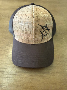 Custom Engraved Swordfish 6 Panel Hat- Ocean State Spearguns