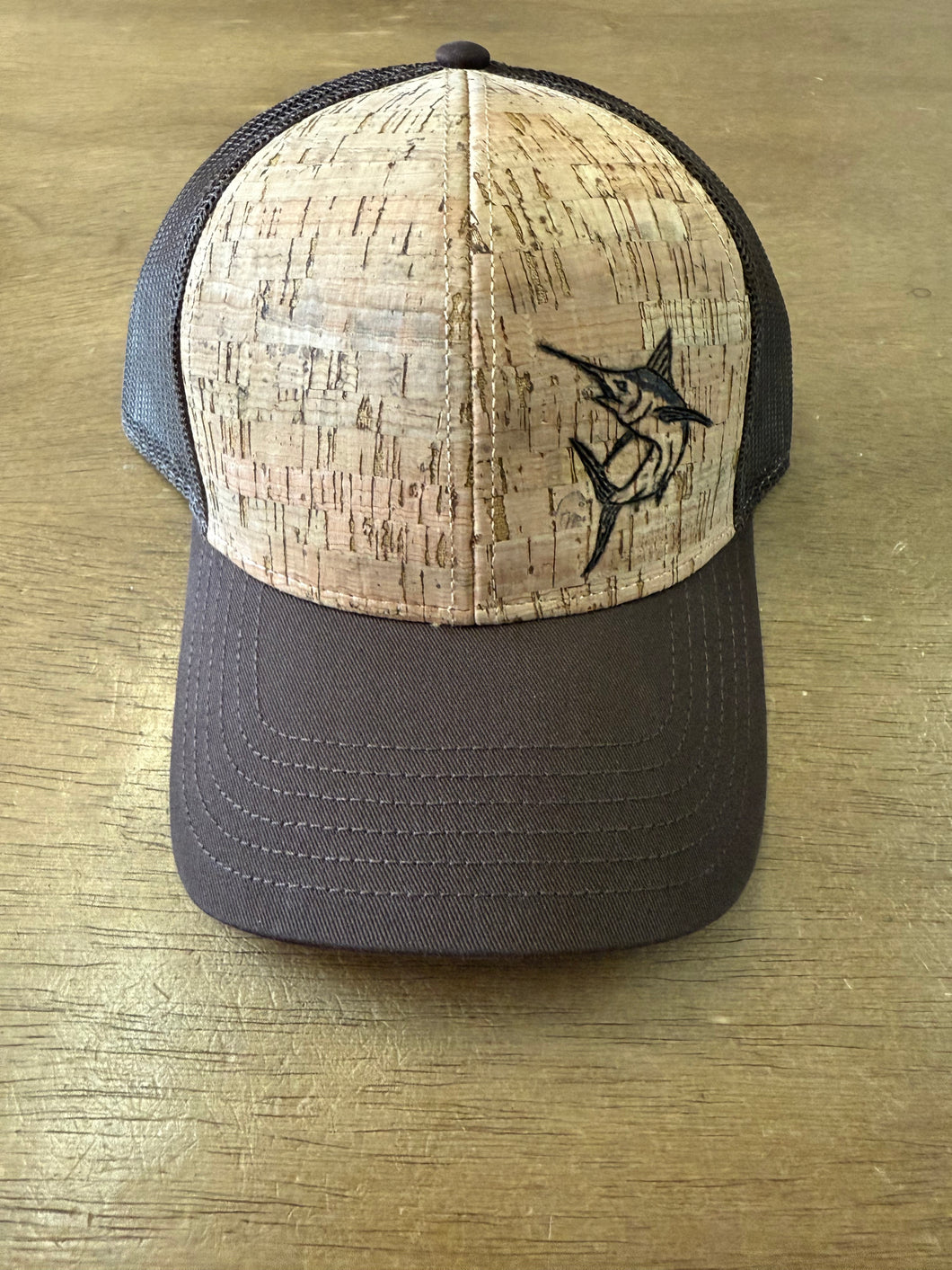 Custom Engraved Swordfish 6 Panel Hat- Ocean State Spearguns