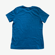 Load image into Gallery viewer, Women&#39;s &quot;Dark Side of The Wave&quot; Tee (Blue Tri-blend) - Rhode Island Surf Co.