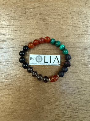 Small Multi Stone Bracelet - Olia