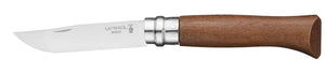 No.08 Stainless Steel Folding Knife (Walnut) - Opinel