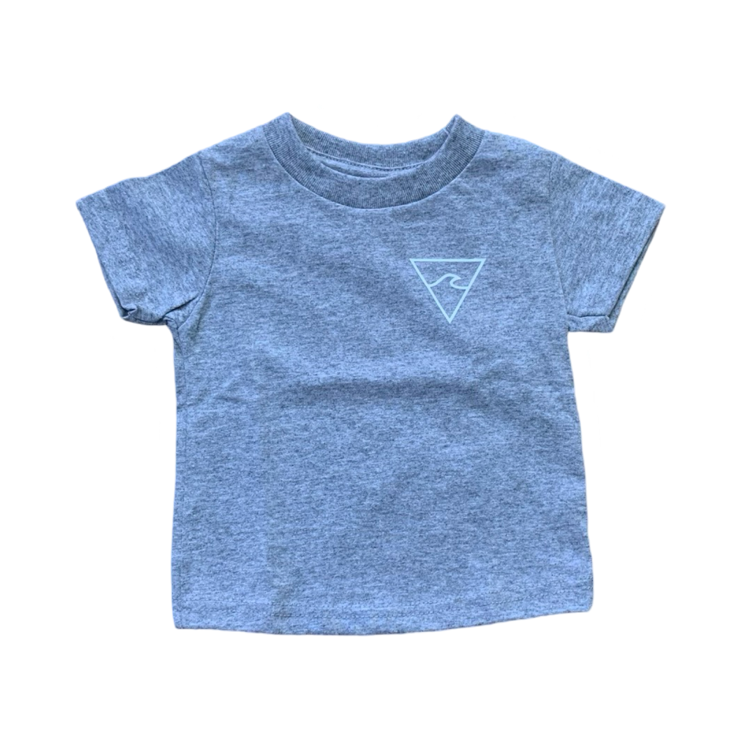 Baby Tee Grey- Rhode Island Surf Co.