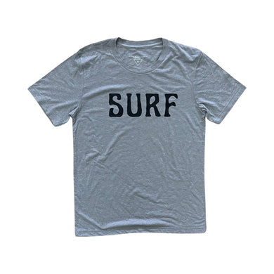 SURF Tee (Athletic Grey) - Rhode Island Surf Co.