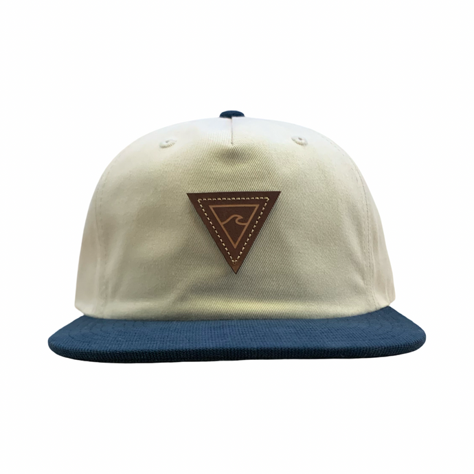 Front Pinch 5 Panel (Birch/Sea Navy) - Rhode Island Surf Co.