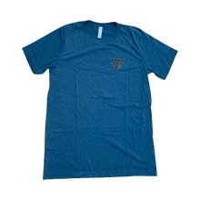 Load image into Gallery viewer, RISC Beaches Tee in blue - Rhode Island Surf Co.