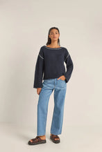 Load image into Gallery viewer, Baklava Knit Navy - Rhythm