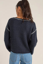 Load image into Gallery viewer, Baklava Knit Navy - Rhythm