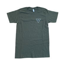 Load image into Gallery viewer, RISCO Premium Tee (olive green) - Rhode Island Surf Co.