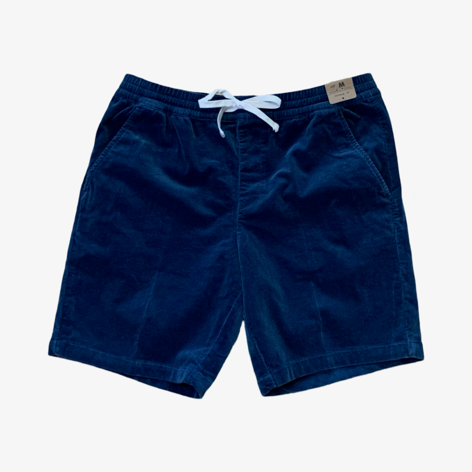 サブカルチャーCORDUROY SURF SHORTS / NAVY×WHITE Latitude Corduroy Blue Rhode Island Surf Co. Shorts