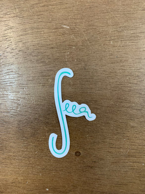 Seea Cursive Font Sticker