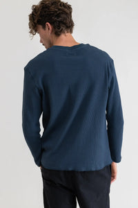 Classic Waffle Knit (Worn Navy) - Rhythm.