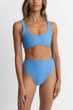 Load image into Gallery viewer, Classic Crop Top Blue - Rhythm