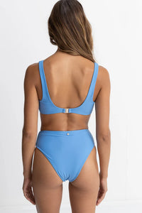 Classic Crop Top Blue - Rhythm