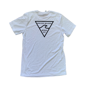 RISC Premium Tee in White- Rhode Island Surf Co.