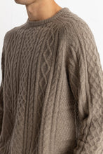 Load image into Gallery viewer, Mohair Fishermans Knit (Sand) - Rhythm.