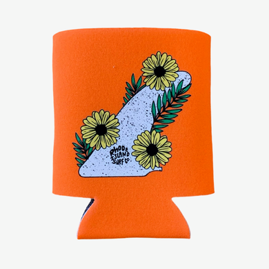 Rhode Island Surf Co. Orange Koozies