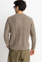 Load image into Gallery viewer, Mohair Fishermans Knit (Sand) - Rhythm.