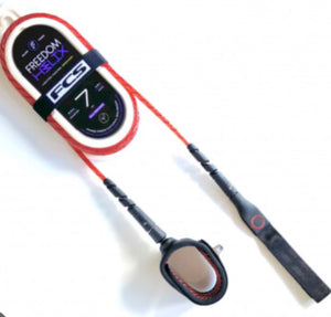 FCS FREEDOM HELIX LEASH - ALL ROUND Sizes & Colors -FCS