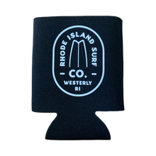 Load image into Gallery viewer, Rhode Island Surf Co. Black Koozies