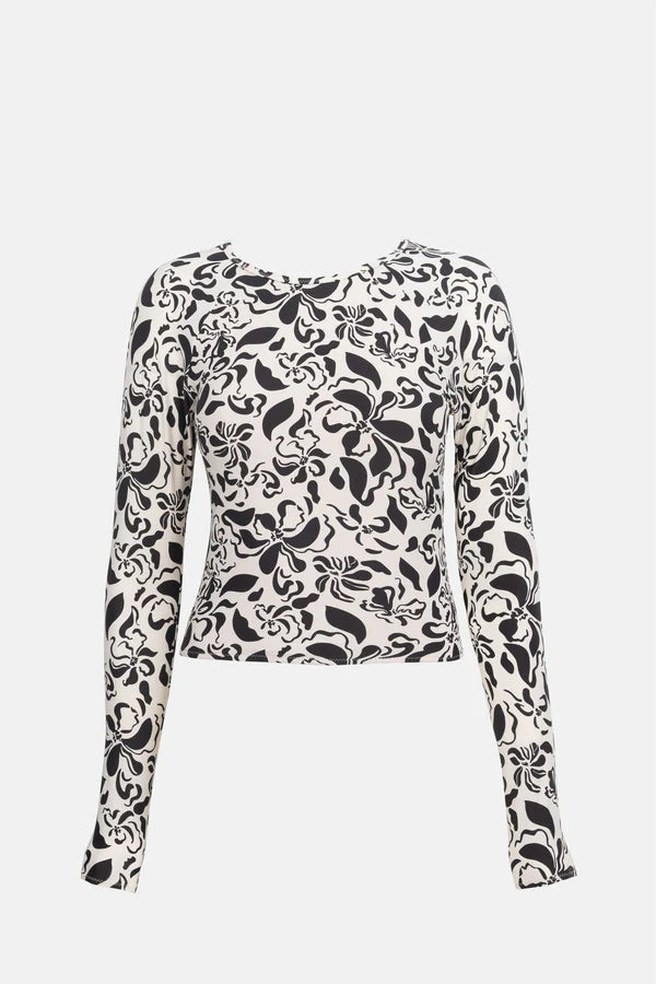 Sundance Floral Long Sleeve Surf Top - Rhythm